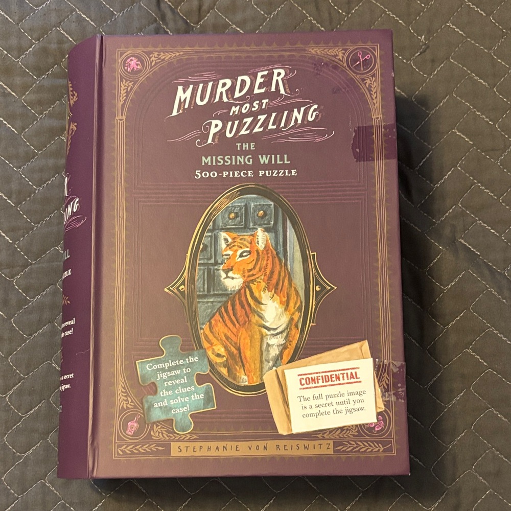 Murder Most Puzzling 500-Piece Puzzle